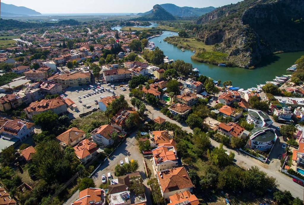 Karaca Apart Hotel Дальян Экстерьер фото