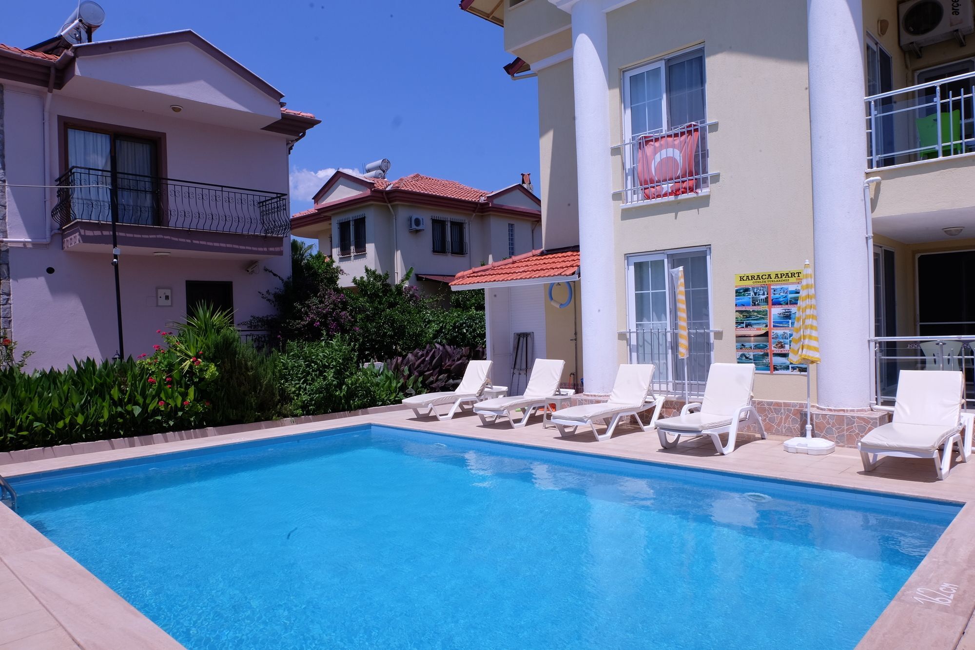 Karaca Apart Hotel Дальян Экстерьер фото